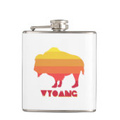 Wyoming Bison Heupfles (Voorkant)