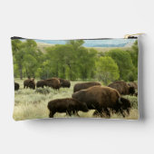 Wyoming Bison Nature Animal Photography Etui (Achterkant)