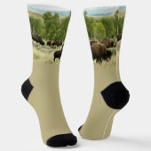 Wyoming Bizons Sokken (Gebogen)