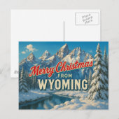 Wyoming Briefkaart (Voorkant / Achterkant)