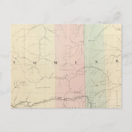 Wyoming Briefkaart (Voorkant)