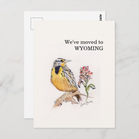 Wyoming Briefkaart (Voorkant / Achterkant)