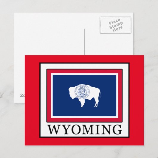 Wyoming Briefkaart (Voorkant / Achterkant)