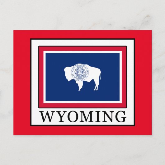 Wyoming Briefkaart (Voorkant)