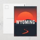 Wyoming Briefkaart (Voorkant / Achterkant)
