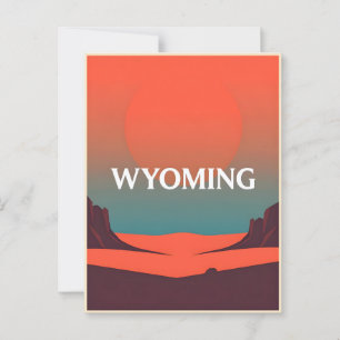 Wyoming Briefkaart