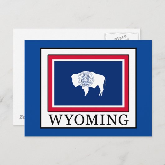 Wyoming Briefkaart (Voorkant / Achterkant)