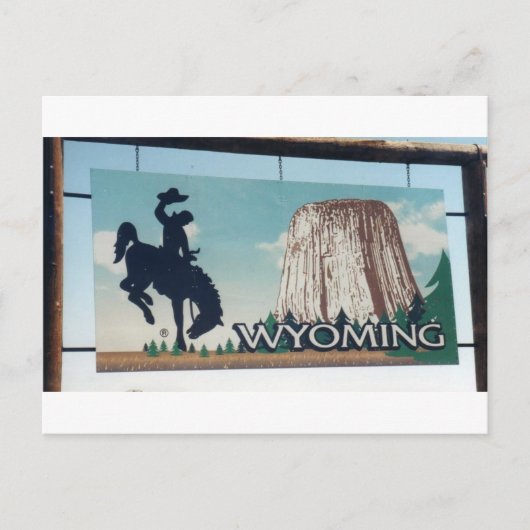 Wyoming Briefkaart (Voorkant)