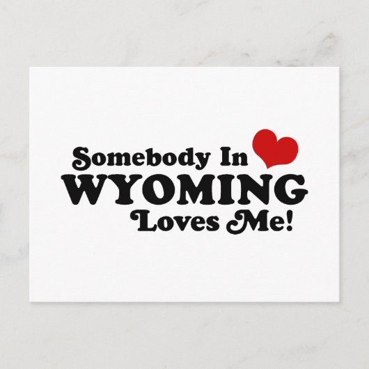 Wyoming Briefkaart (Voorkant)