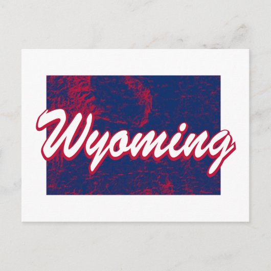 Wyoming Briefkaart (Voorkant)