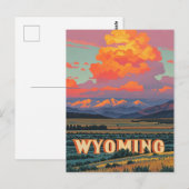  Wyoming Briefkaart (Voorkant / Achterkant)