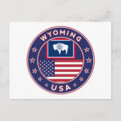 Wyoming Briefkaart (Voorkant)