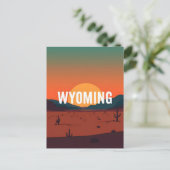 Wyoming Briefkaart (Staand voorkant)