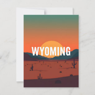 Wyoming Briefkaart