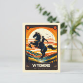 Wyoming |  Briefkaart van patriottische geest (Staand voorkant)