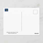 Wyoming Buffalo Briefkaart (Achterkant)