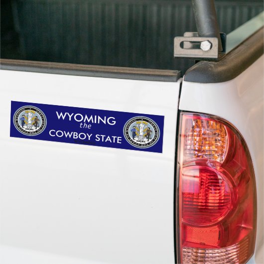 Wyoming Bumpersticker (Op Truck)