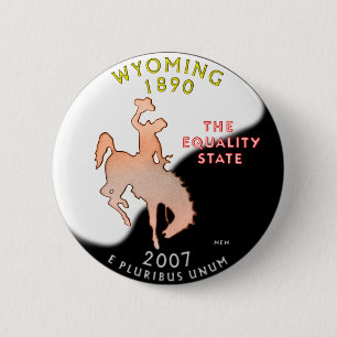 Wyoming Button