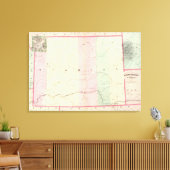 Wyoming Canvas Afdruk (Insitu (Woonkamer))