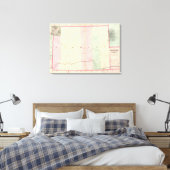 Wyoming Canvas Afdruk (Insitu (Slaapkamer))