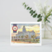 Wyoming Capitol met Seal Briefkaart (Staand voorkant)