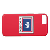 Wyoming Case-Mate iPhone Case (Achterkant (Horizontaal))