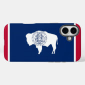 Wyoming Case-Mate iPhone Case (Achterkant (horizontaal))