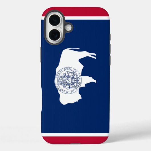 Wyoming Case-Mate iPhone Case (Achterkant)
