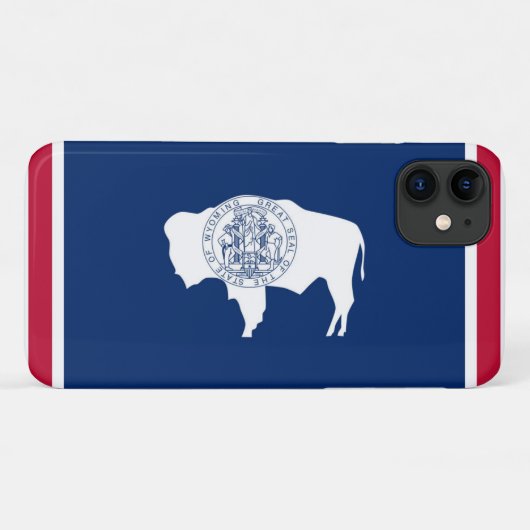 Wyoming Case-Mate iPhone Case (Achterkant (horizontaal))