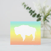 wyoming chill fade briefkaart (Staand voorkant)