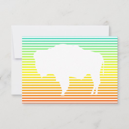 wyoming chill fade kaart (Voorkant)