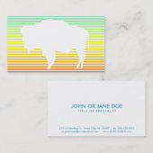 wyoming chill fade visitekaartje (Voorkant / Achterkant)