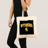 Wyoming Cowboys Apparel Fan Favorite Brown Arch Tote Bag (Voorkant (product))