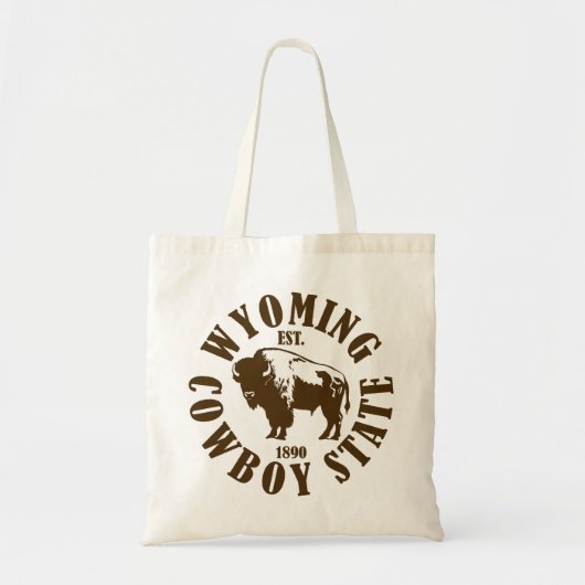 Wyoming, cowboystaat tote bag (Voorkant)