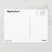 Wyoming Deer Briefkaart (Achterkant)