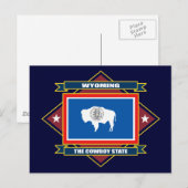 Wyoming Diamond Briefkaart (Voorkant / Achterkant)
