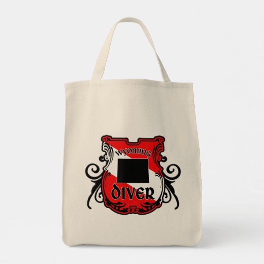 Wyoming Diver Tote Bag (Achterkant)