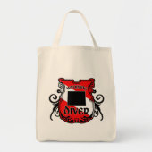 Wyoming Diver Tote Bag (Voorkant)