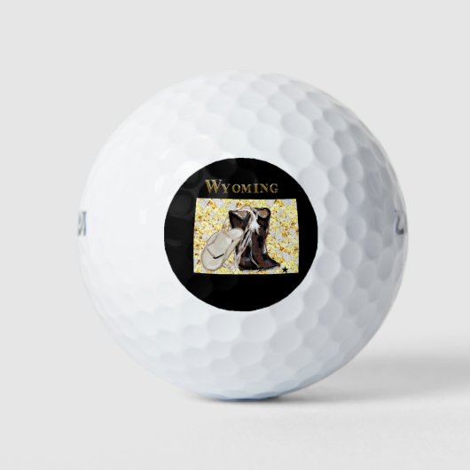WYOMING DREAM GOLFBALLEN (Voorkant)