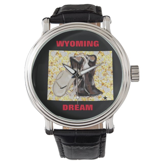 WYOMING DREAM HORLOGE (Voorkant)