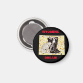 WYOMING DREAM MAGNEET (Voorkant / Achterkant)