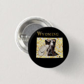 WYOMING DREAM RONDE BUTTON 3,2 CM (Voorkant /achterkant)