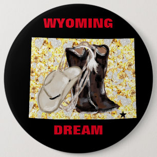 WYOMING DREAM RONDE BUTTON 6,0 CM