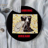WYOMING DREAM RONDE BUTTON 6,0 CM (In situ)