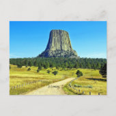 Wyoming, Duivels Toren Briefkaart (Voorkant)
