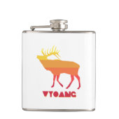 Wyoming Elk Heupfles (Voorkant)