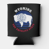 WYOMING EQUALITY STATE FLAG BLIKJESKOELER (Voorkant)