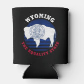 WYOMING EQUALITY STATE FLAG BLIKJESKOELER (Achterkant)