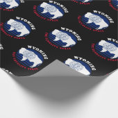 WYOMING EQUALITY STATE FLAG CADEAUPAPIER (Hoek)