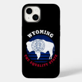 WYOMING EQUALITY STATE FLAG Case-Mate iPhone CASE (Achterkant)